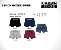 URBAN EDGE Men's Underwear Multipack Boxer Briefs, Assorted : :  Clothing, Shoes & Accessories